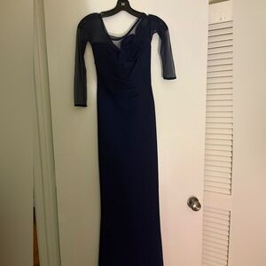 Navy blue maxi Chiara Boni La Petite dress